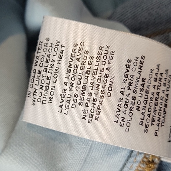 Good American blue jeans with frayed hem size 8/29 - Picture 9 of 12